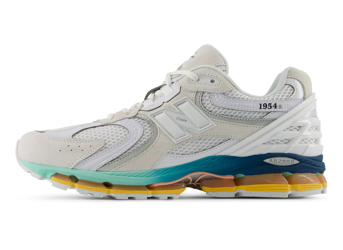 New Balance 1954R U19549XD Reflection White Bright Mint view 8