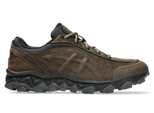 Asics Gel-Transcend FJ in Black Coffee and Graphite Grey, men's sneaker