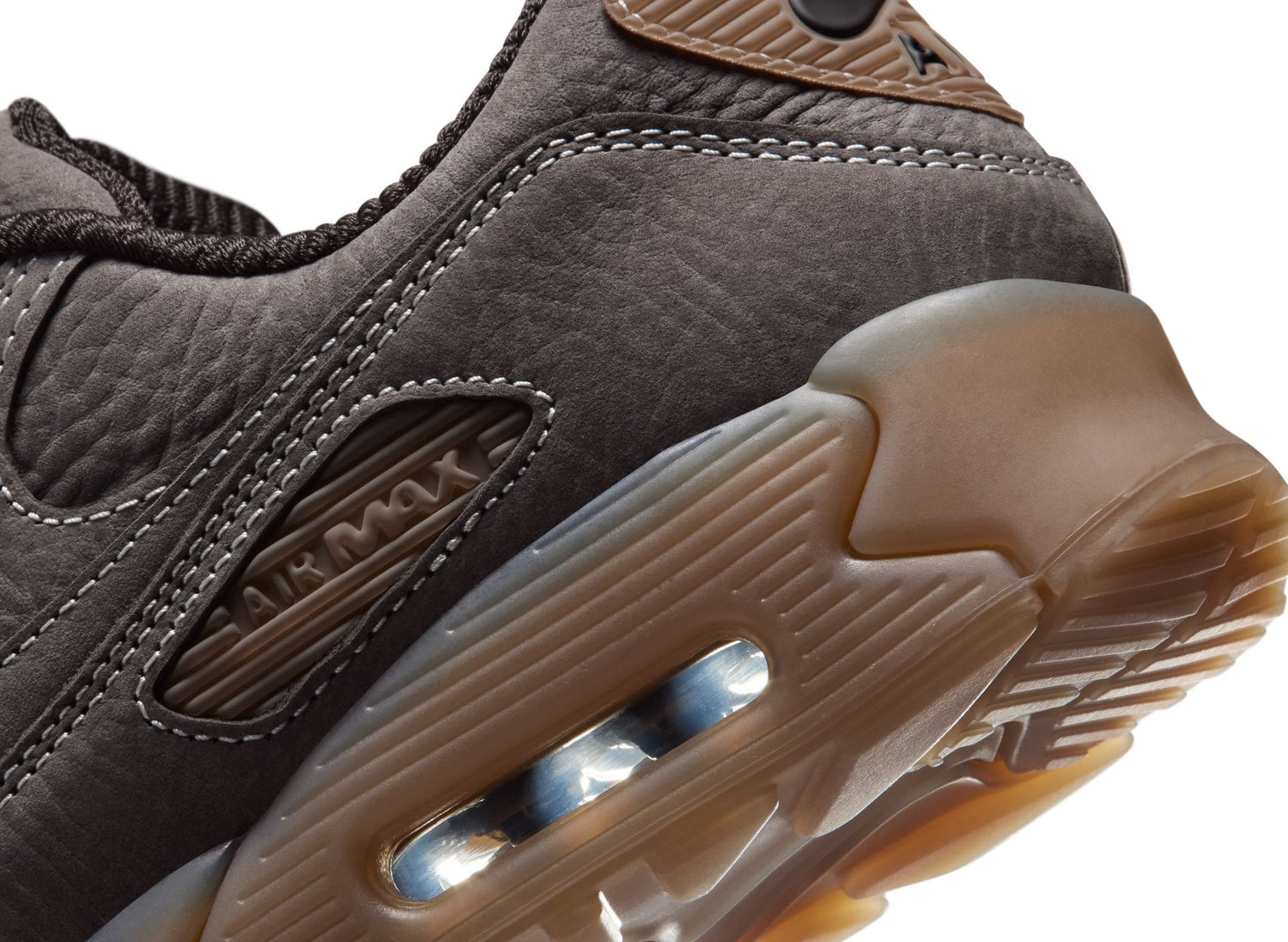 Nike Air Max 90 SP in Shadow Brown and Buff, men's lifestyle sneaker, view 10