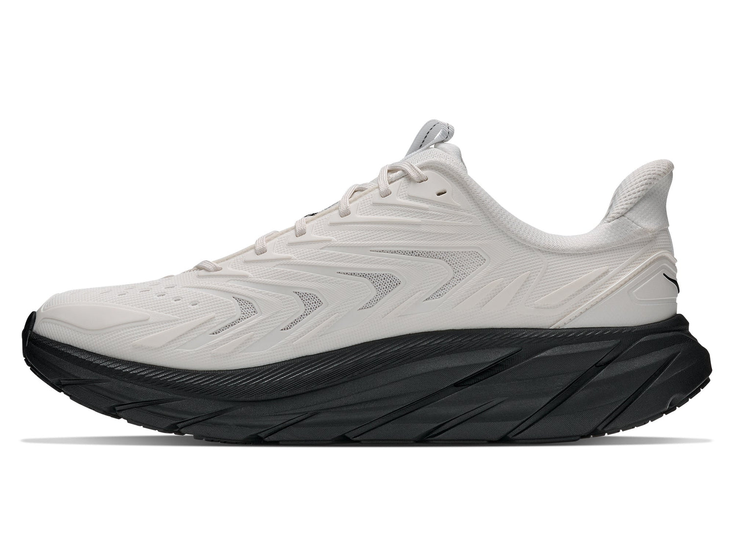 Hoka Clifton UTL in Frost / Black - view 8 on white