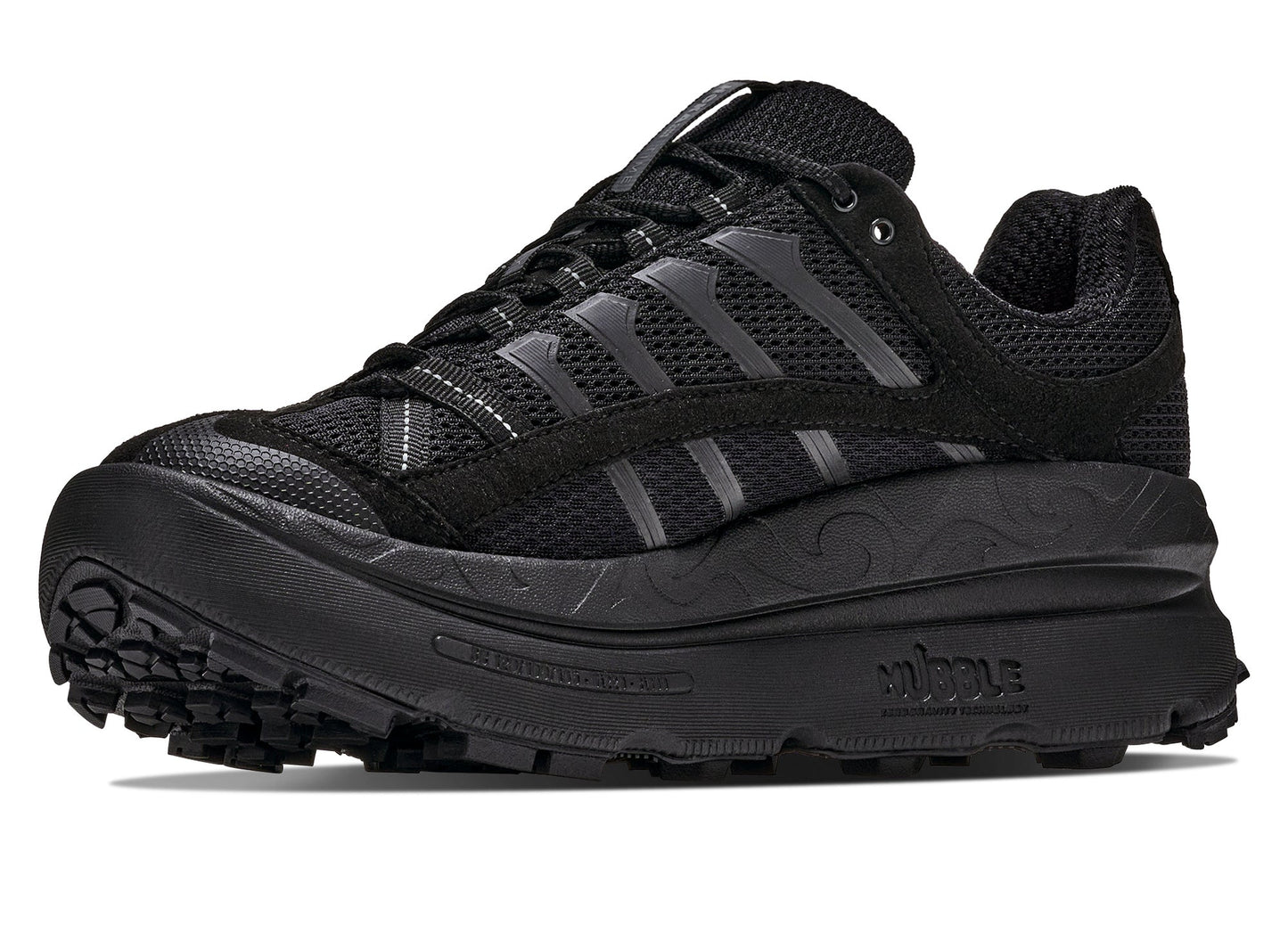 Hoka Mafate 2 OG in Black / Black - view 3 on white