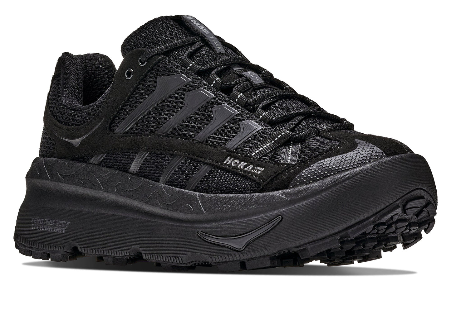 Hoka Mafate 2 OG in Black / Black - view 6 on white