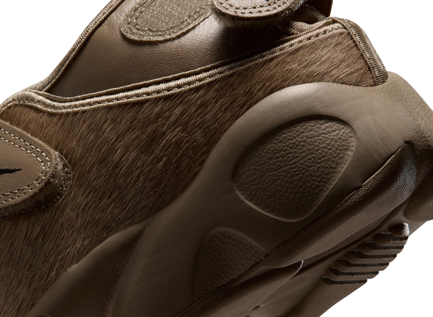 Women's Nike Air Rift in Dark Driftwood / Black, women's shoe in a dark driftwood colorway, view 11