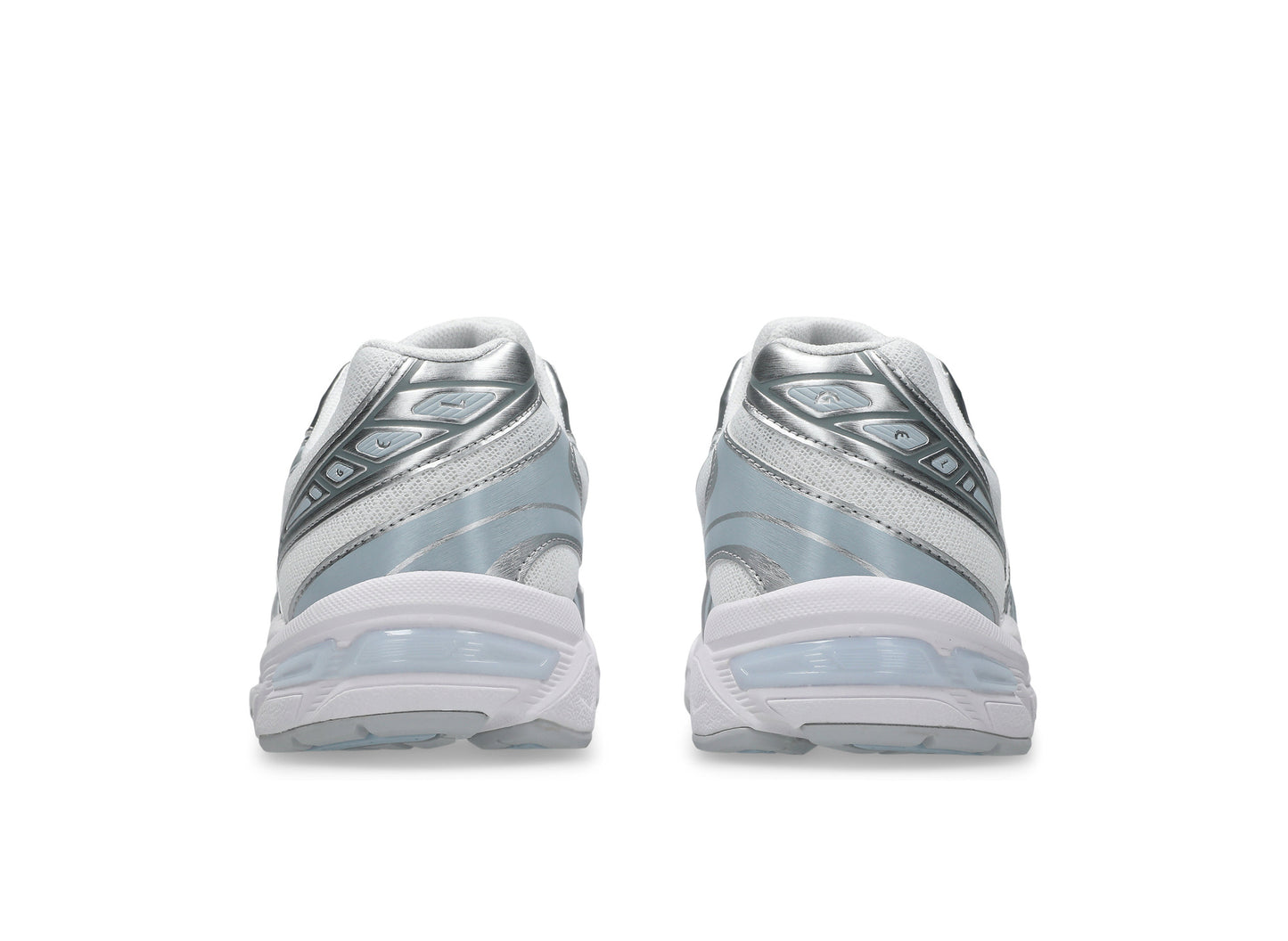 Asics GEL-1130 in White / Storm Cloud back view