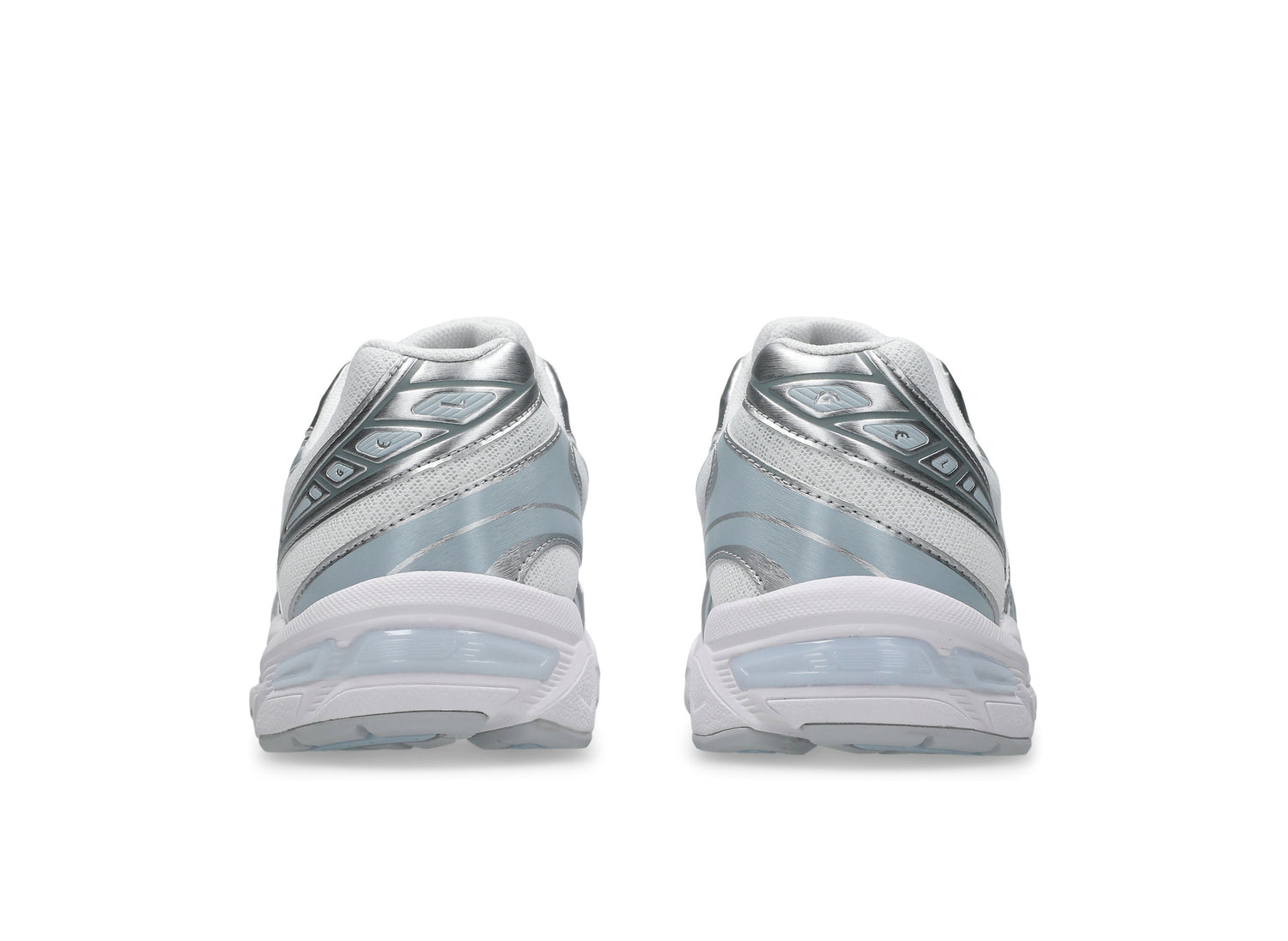 Asics GEL-1130 in White / Storm Cloud back view
