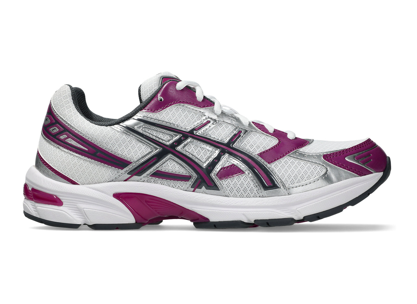 Asics GEL-1130 in White / Lavender Field opposite lateral view