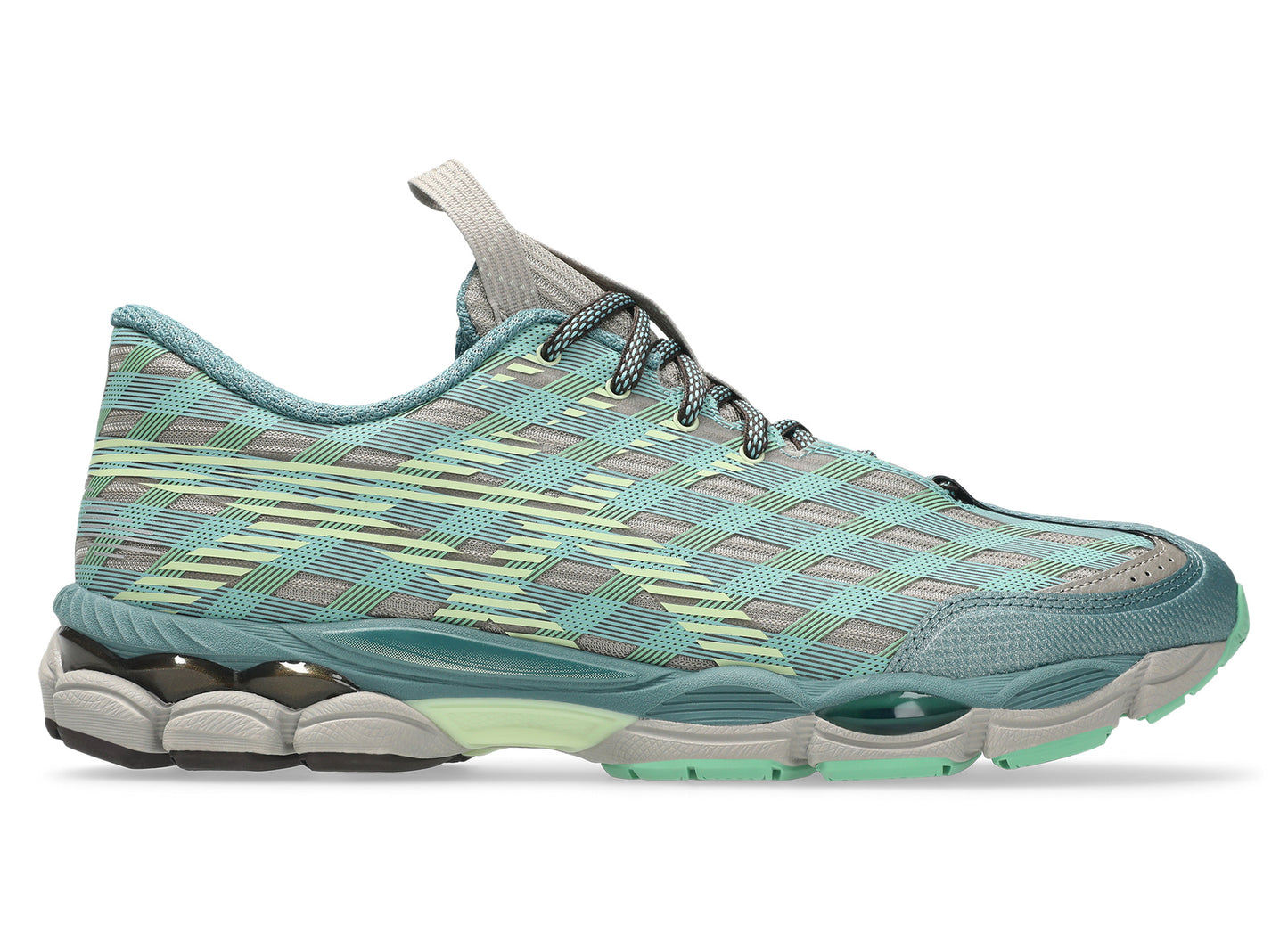 Asics US8-S GEL-SJ33 1203B116.250 Moonrock / Tatami Green right side