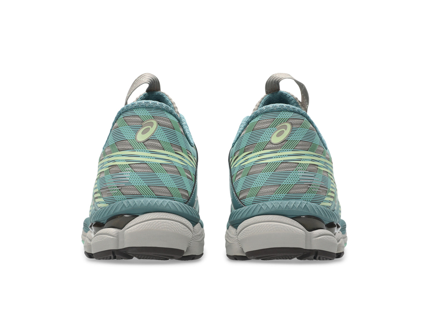 Asics US8-S GEL-SJ33 1203B116.250 Moonrock / Tatami Green back