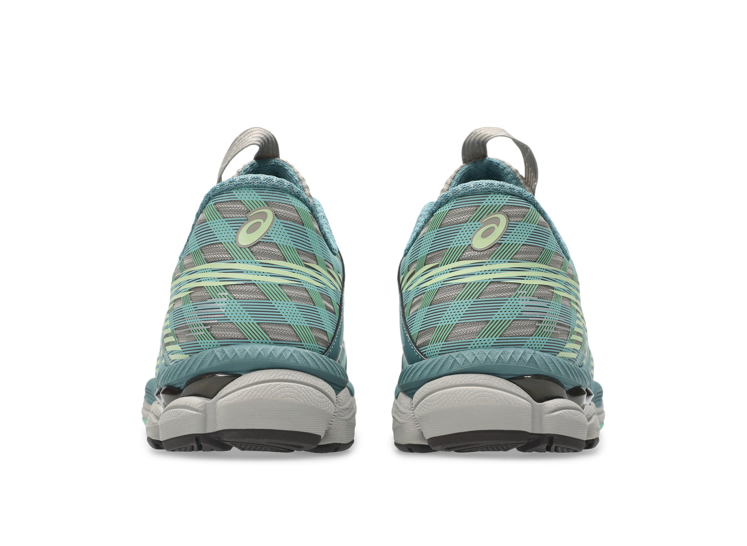 Asics US8-S GEL-SJ33 1203B116.250 Moonrock / Tatami Green back