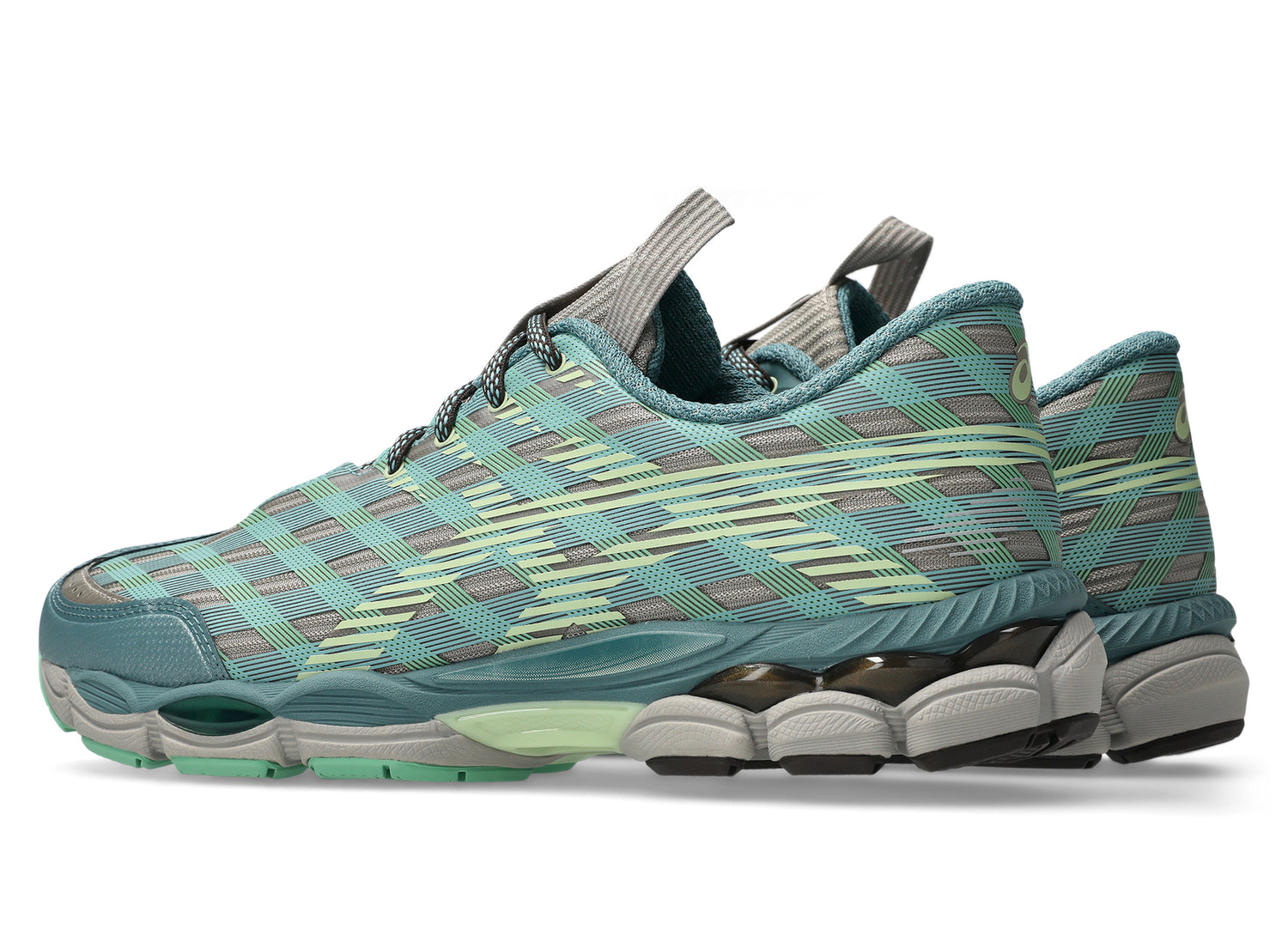 Asics US8-S GEL-SJ33 1203B116.250 Moonrock / Tatami Green front left