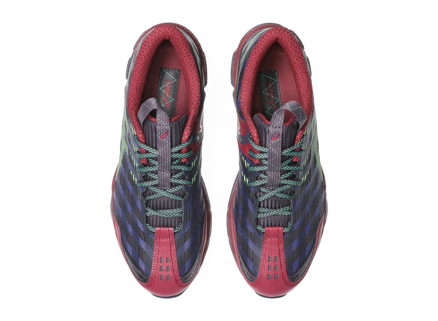 Asics US8-S GEL-SJ33 1203B116.500 Deep Plum / Fresh Grass top