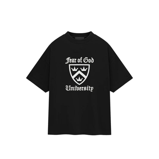 Fear of God Essentials Heavy Crewneck Tee in Black