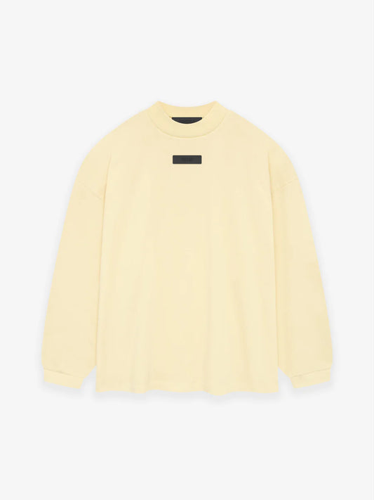 Fear of God Essentials L/S Tee in Garden Yellow