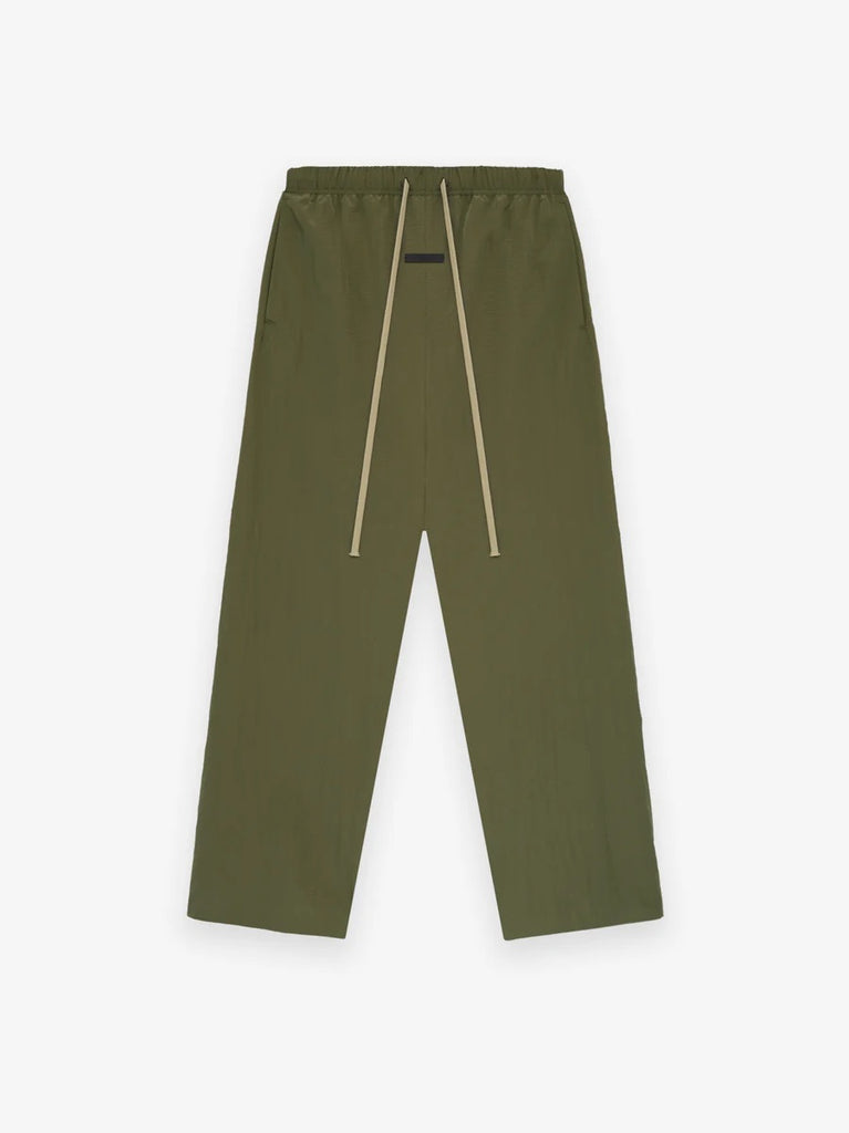 Fear of God Essentials Ripstop Relaxed Pants in Military