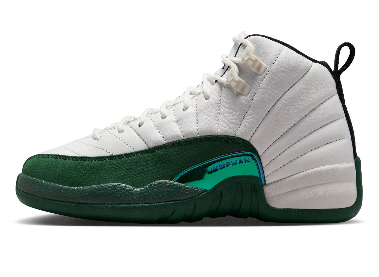 GS Air Jordan 12 Retro Bucks 153265-103 alternate side lateral