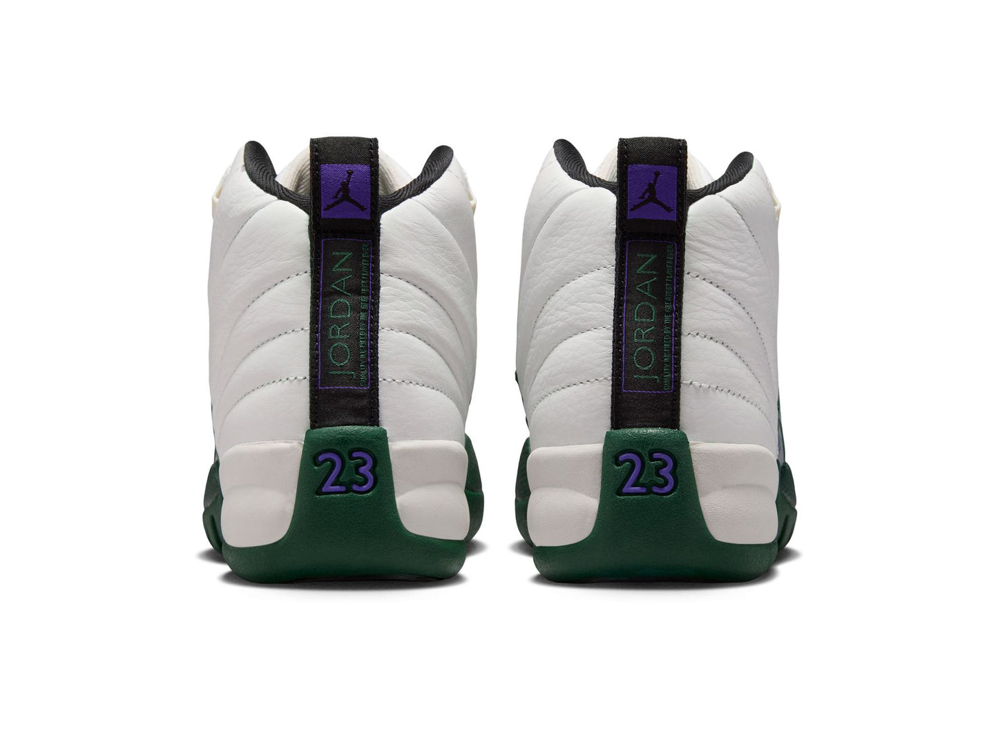 GS Air Jordan 12 Retro Bucks 153265-103 back