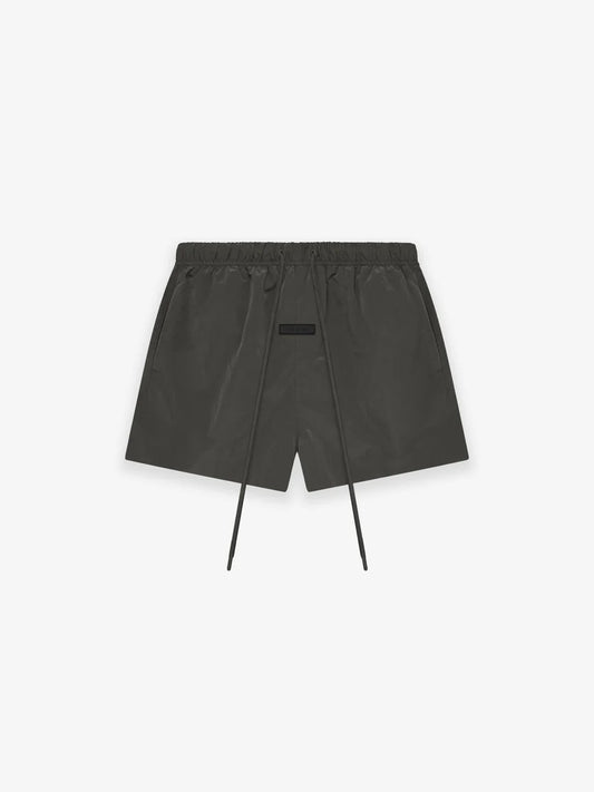 Fear of God Essentials Crinkle Nylon Running Shorts in Ink