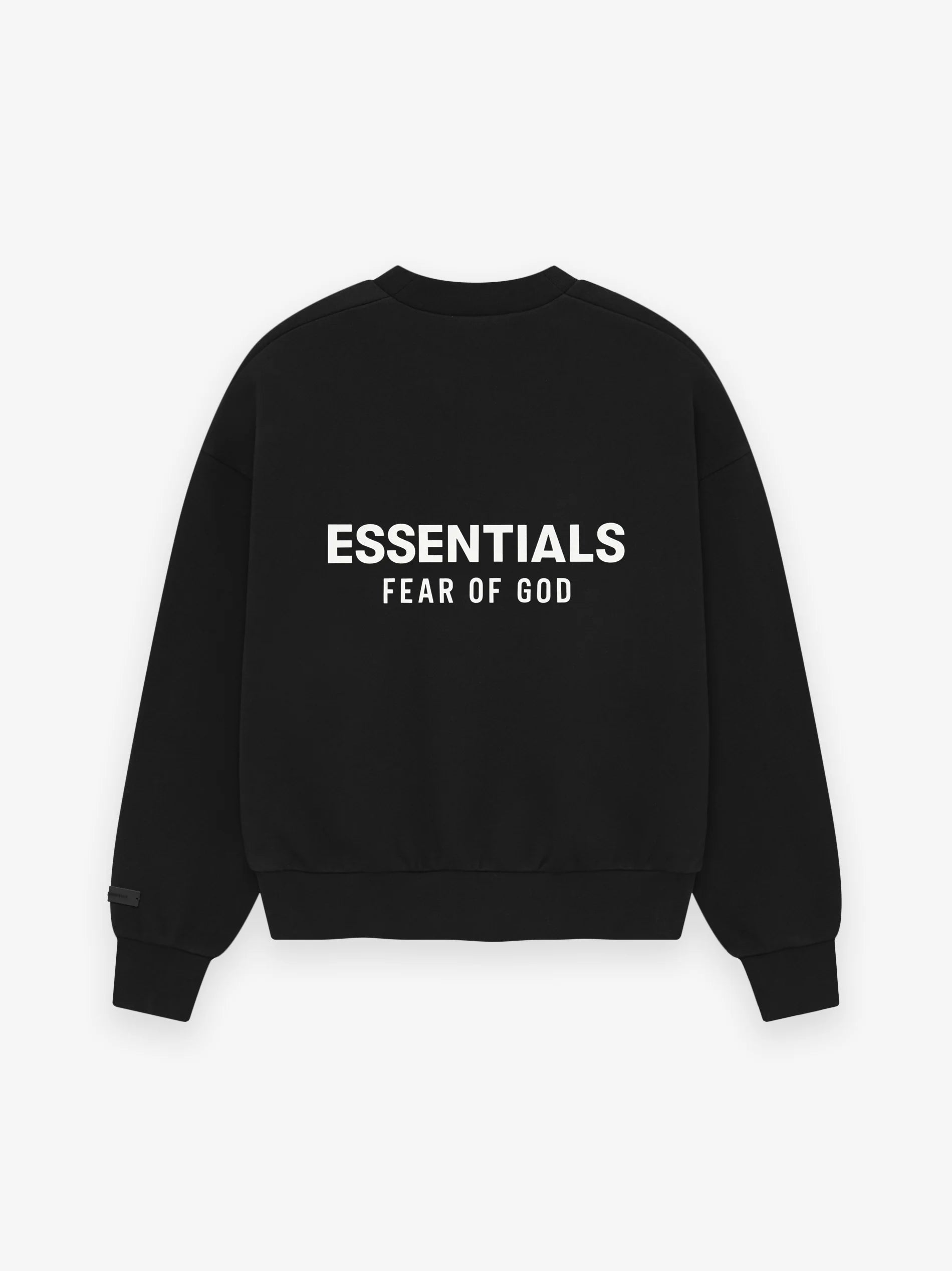 Fear of God Essentials Classic Crewneck Sweatshirt in Jet