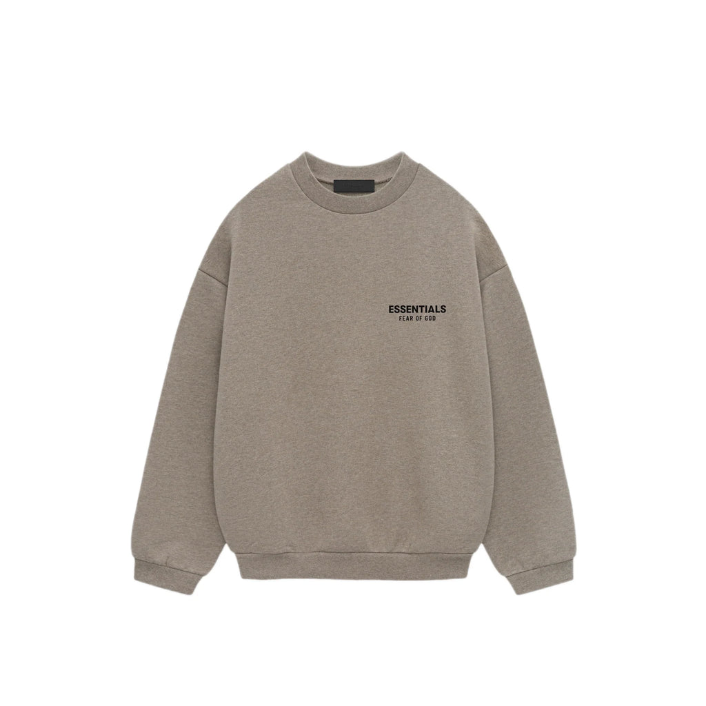期間限定価格 fear of god essentials crewneck Fear of God ESSENTIALS Crewneck Oatmeal S/S 22'