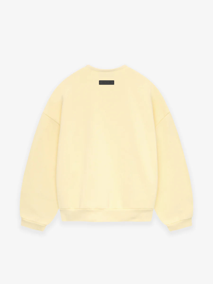 Fear of God Essentials Crewneck Sweater in Garden Yellow