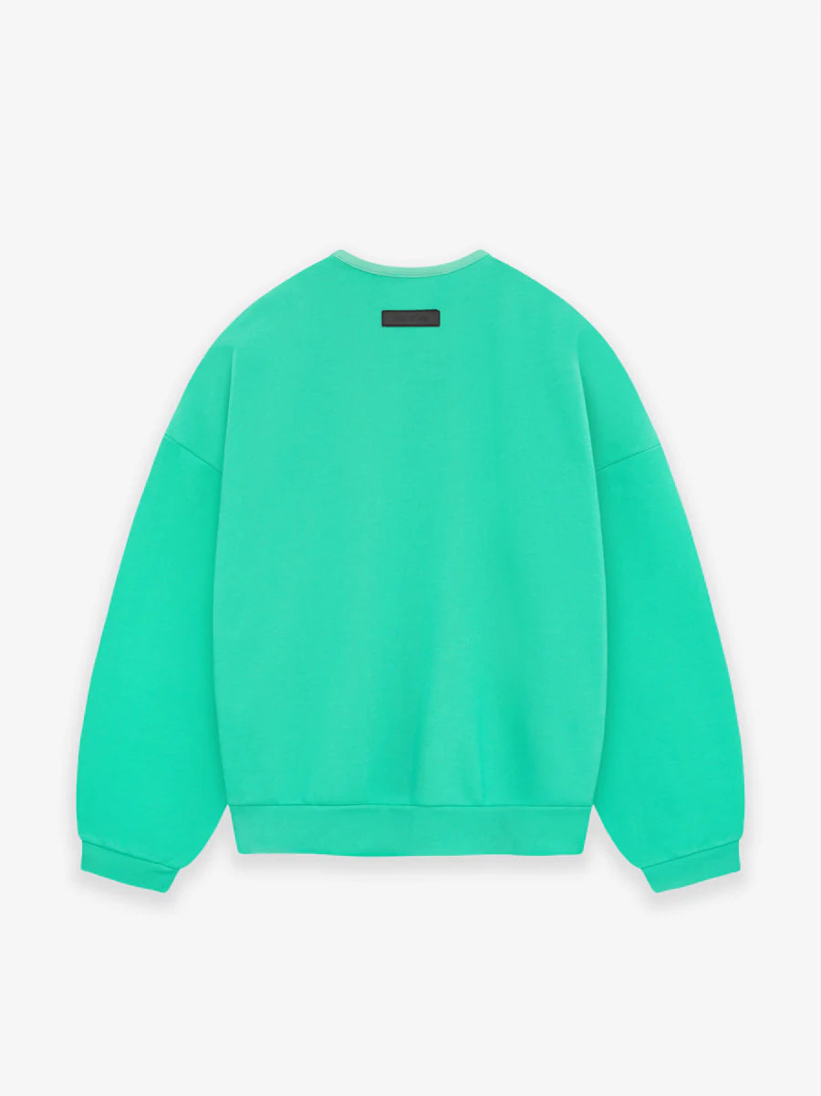 Fear of God Essentials Crewneck Sweater in Mint Leaf
