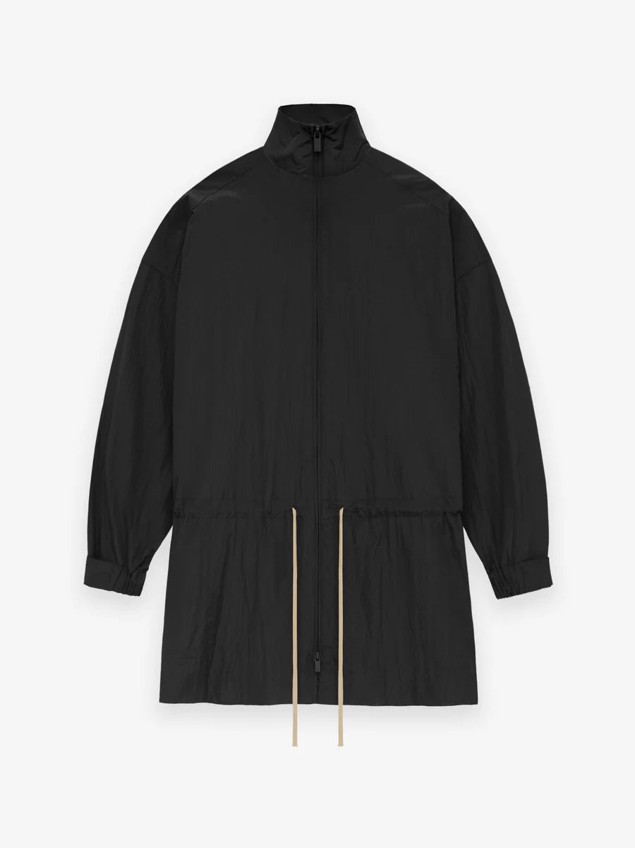Anorak col montant en ripstop noir Fear of God Essentials