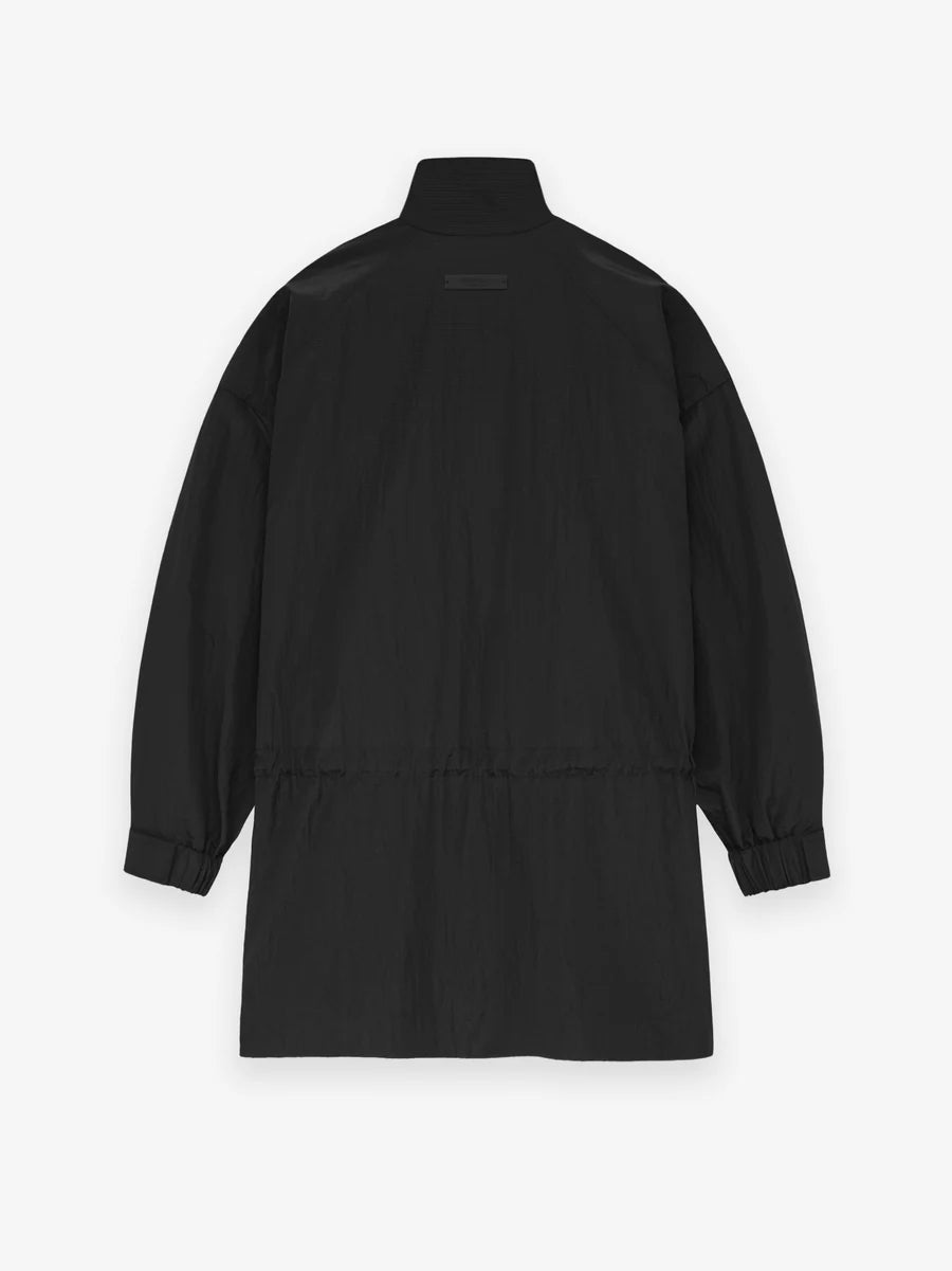 Anorak col montant en ripstop noir Fear of God Essentials