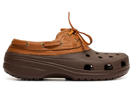 Crocs Classic Boat Shoe Coffee Cognac