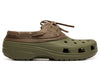 Crocs Classic Boat Shoe Army Green Walnut