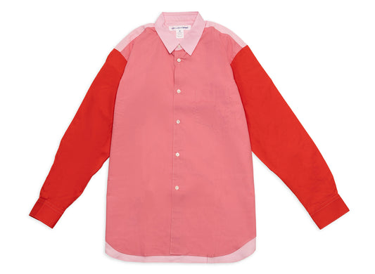 Comme des Garçons SHIRT Woven Shirt in Pink / Mix