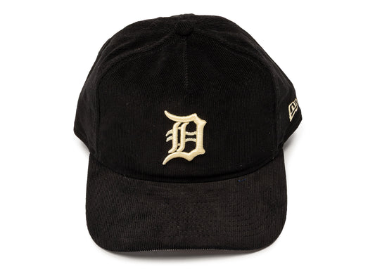 New Era Golfer Nostalgic Detroit Tigers Snapback Hat in Black
