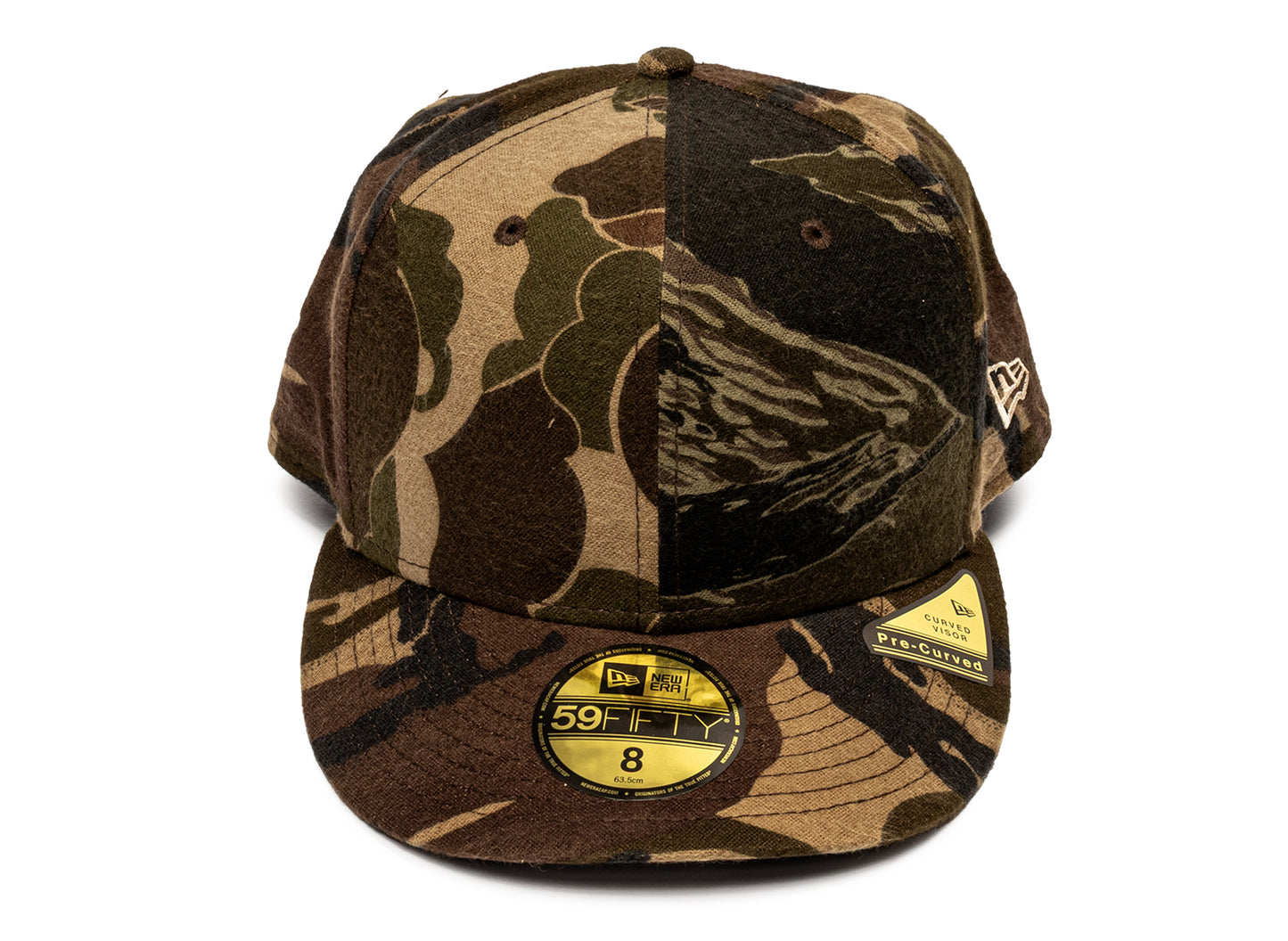 New Era Wool Woodland Camo 5950PC Fitted Hat