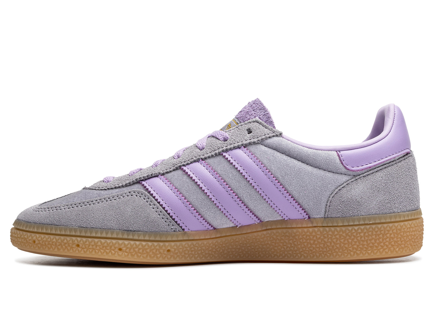 adidas Handball Spezial Sneaker in Glory Grey/Powder Plum/Gum at Nordstrom, Size 7.5 adidas Handball Spezial Sneaker in Glory Grey/Powder Plum/Gum at Nordstrom, Size 7.5