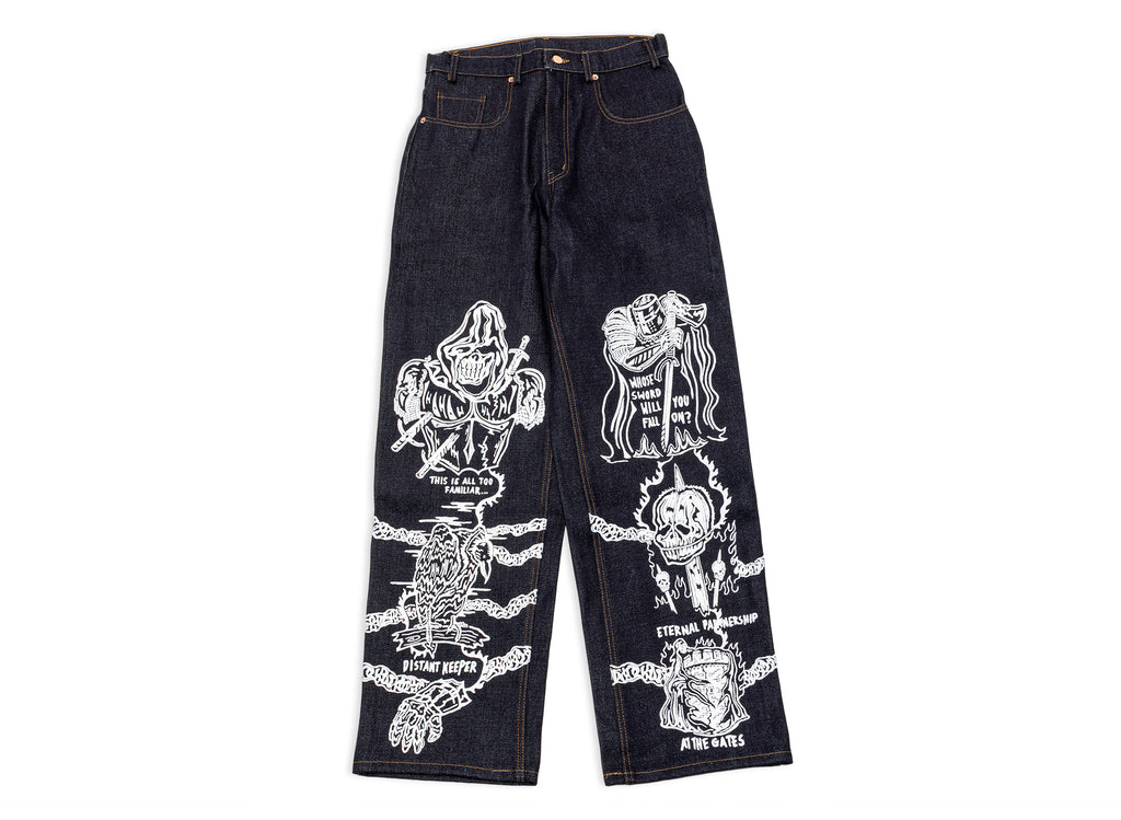 Warren Lotas Sabata 2.0 Denim Pants