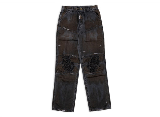 Warren Lotas Stained Biker Pants
