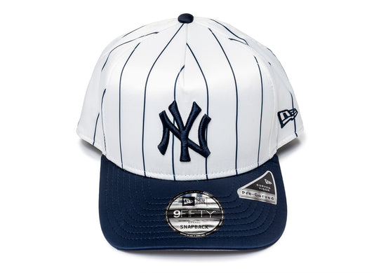 New Era 950AF Satin Pinstripe New York Yankees Snapback Hat