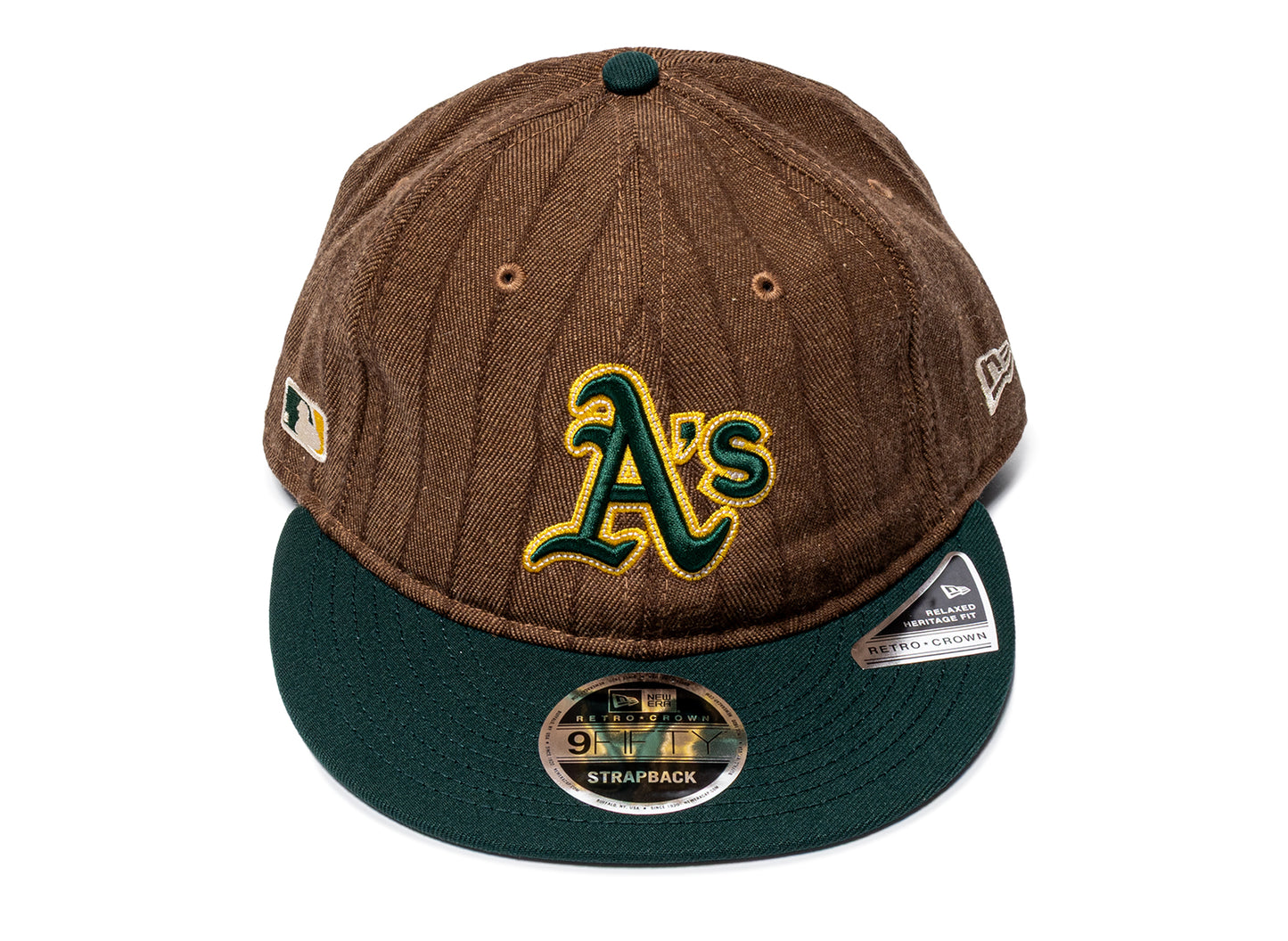 New Era Wool Pinstripe 950RC Oakland Athletics Snapback Hat