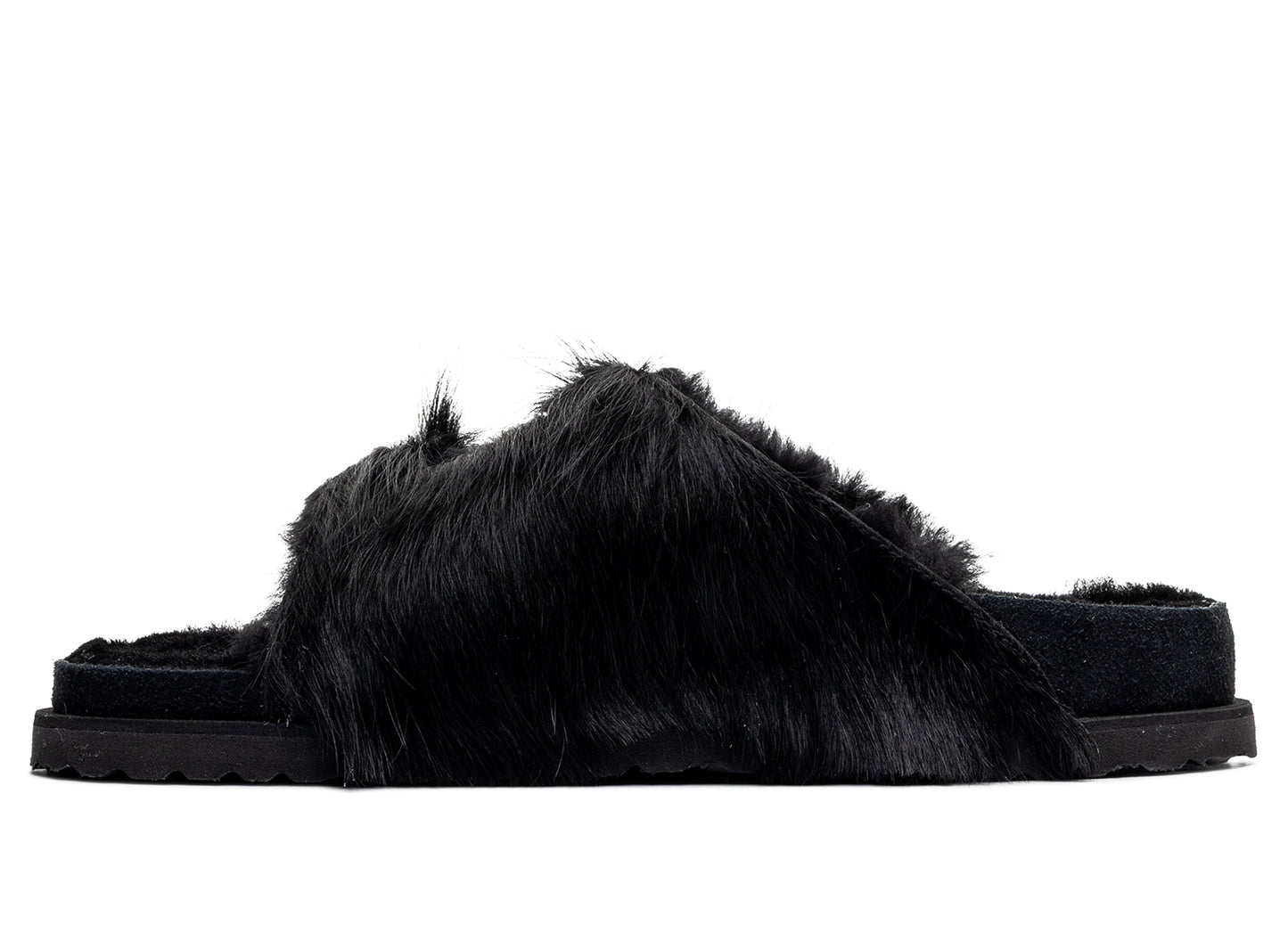 Birkenstock Zürich Shearling FUR Black 1774 – Oneness Boutique