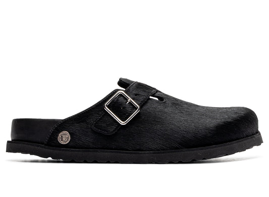 Birkenstock Boston FUR Black EXQ 1774