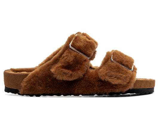 Birkenstock Arizona SK1 1774 Shearling Caramel LAF