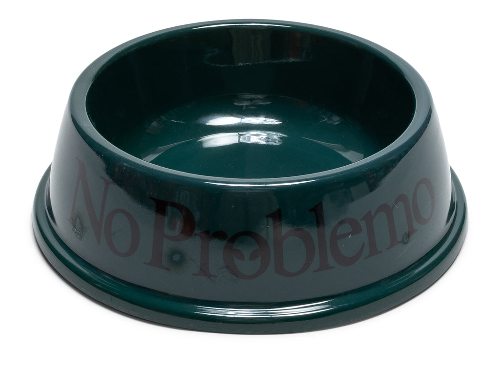 No Problemo Dog Bowl in Green
