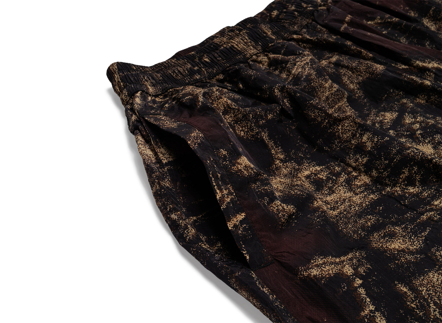 No Problemo Forrest Glitch Nylon Pant in Camo