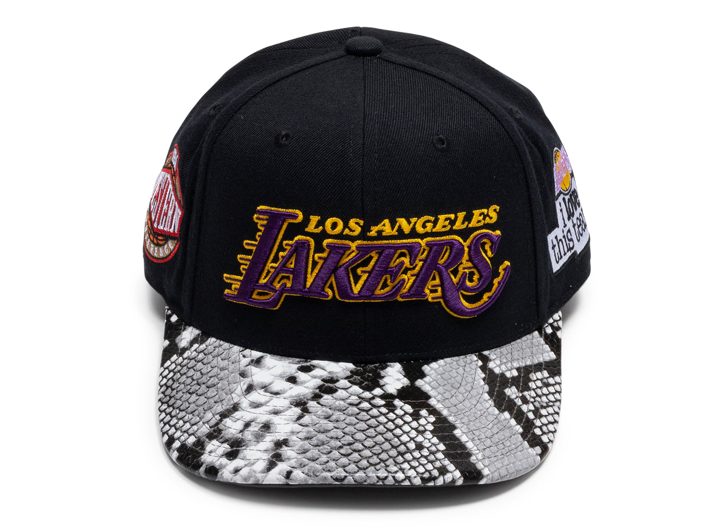 NBA JUST DON I LOVE THIS SCRIPT STRAPBACK HWC LAKERS
