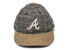 New Era Vintage Tweed Atlanta Braves Fitted Hat