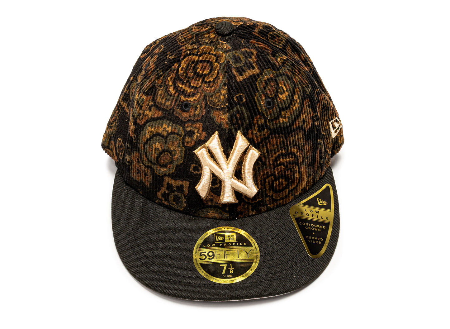 Gorra ajustada New Era Floral Cord 5950LP New York Yankees