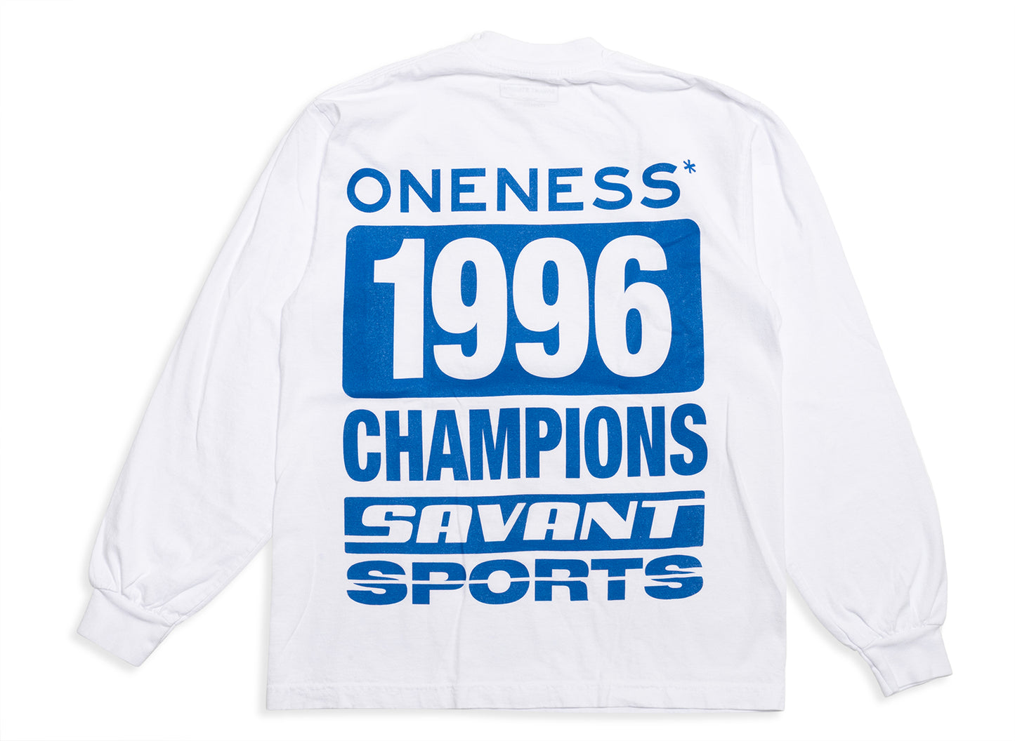 Oneness x Savant Studios Jersey Long Sleeve Tee