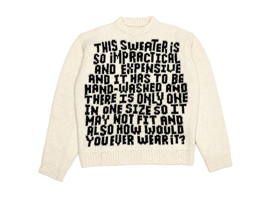 ERL Men's Text Sweater