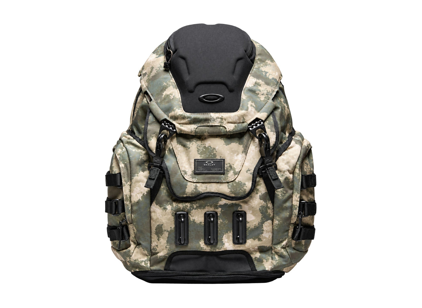 Oakley Kitchen Sink Backpack in Off-Slope Camo Green on white background