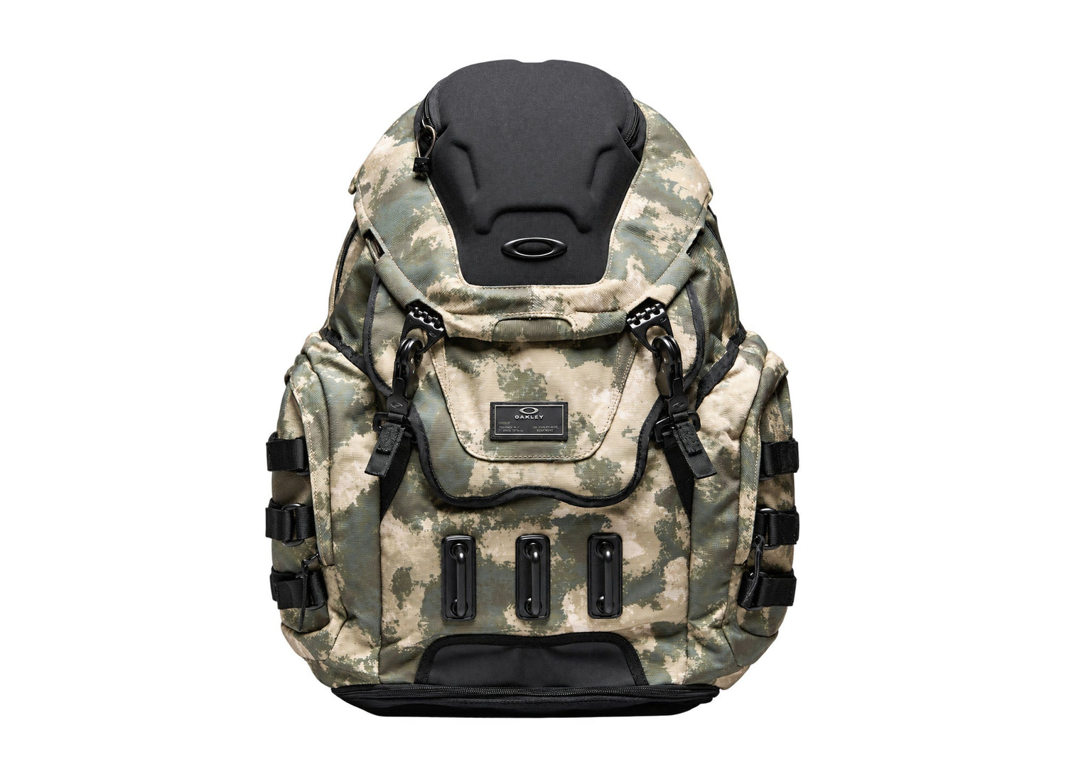 Oakley Kitchen Sink Backpack in Off-Slope Camo Green on white background