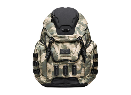 Oakley Kitchen Sink Backpack in Off-Slope Camo Green on white background